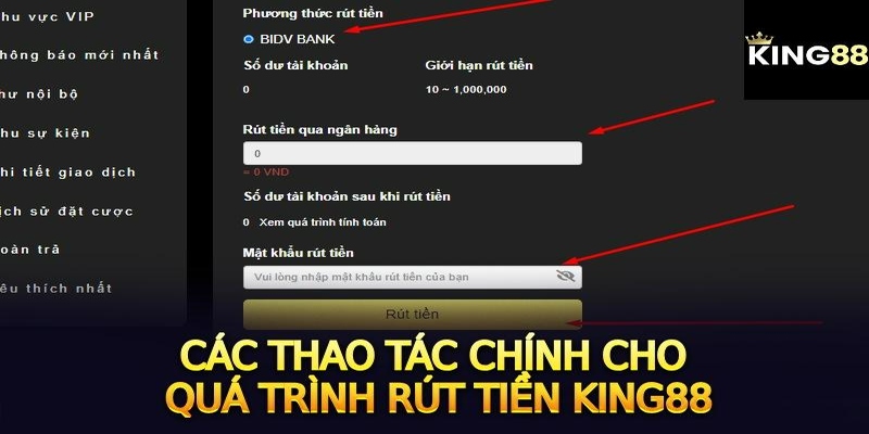 Cách thức rút tiền nhanh chóng an toàn