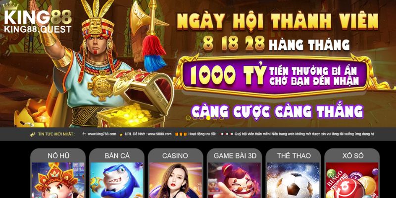 Lý giải sức hấp dẫn của sân chơi King88 với cộng đồng